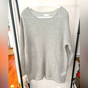 Oversized Gray Sweater